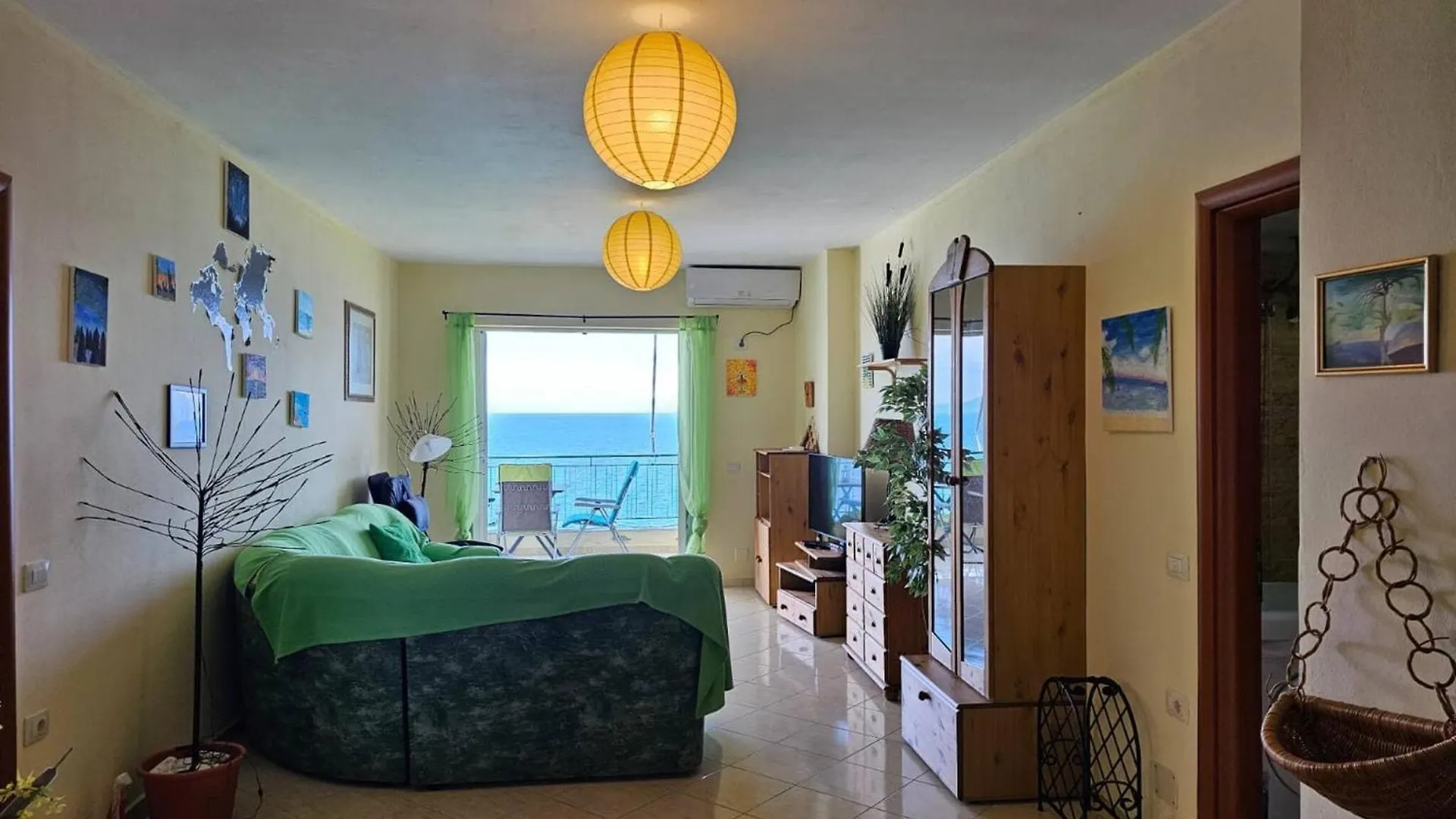 Apartamento Seaside Luxe With Panoramic Views Sarandë Albania